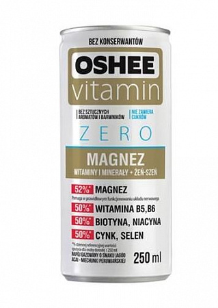 Напиток газированный OSHEE со ягод Акаи без сахара (Magnesium+Vit+Min)